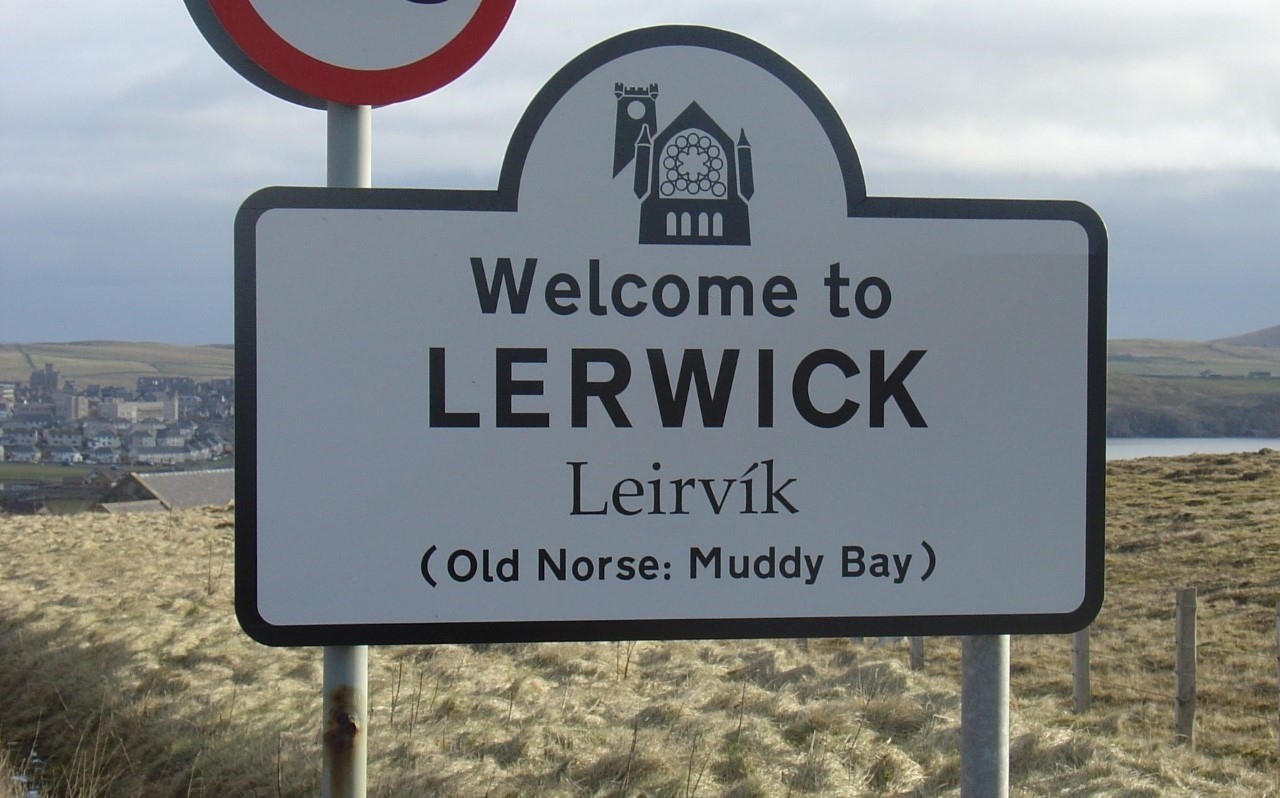 Lerwick Sign Post