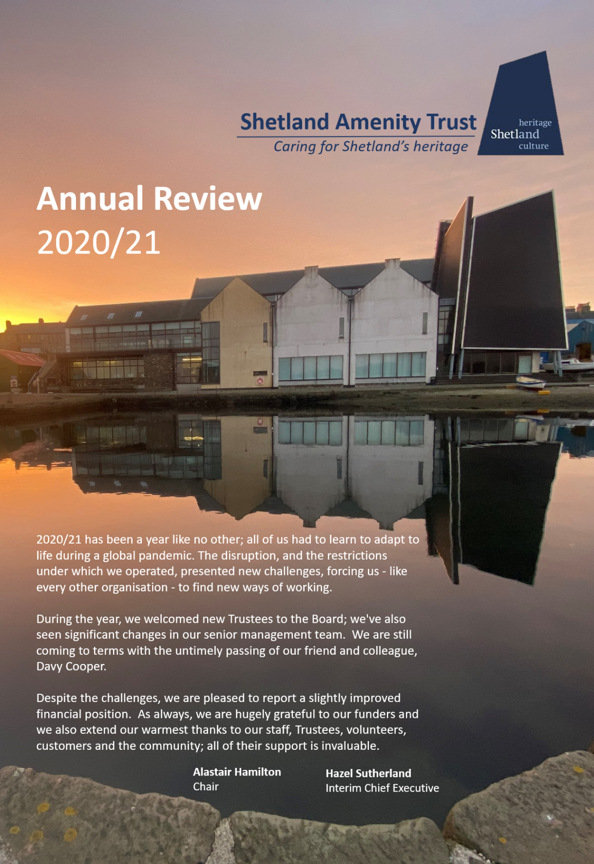 SAT 2020-21 Annual Review Front Cover
