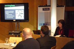 Scottish Parliament hears about Enviroglass